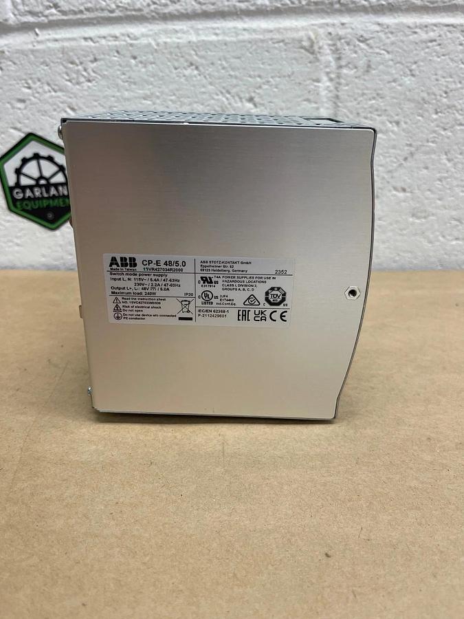 Used ABB 1SVR427034R20000 Switch Mode Power Supply CP-E 48/5.0 *NEW*