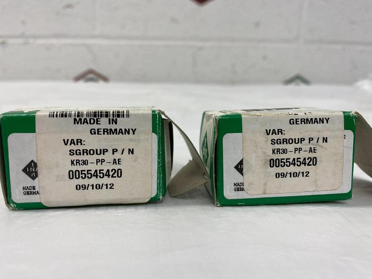 Used INA KR30-PP-AE Cam Follower Bearings - Lot of 2