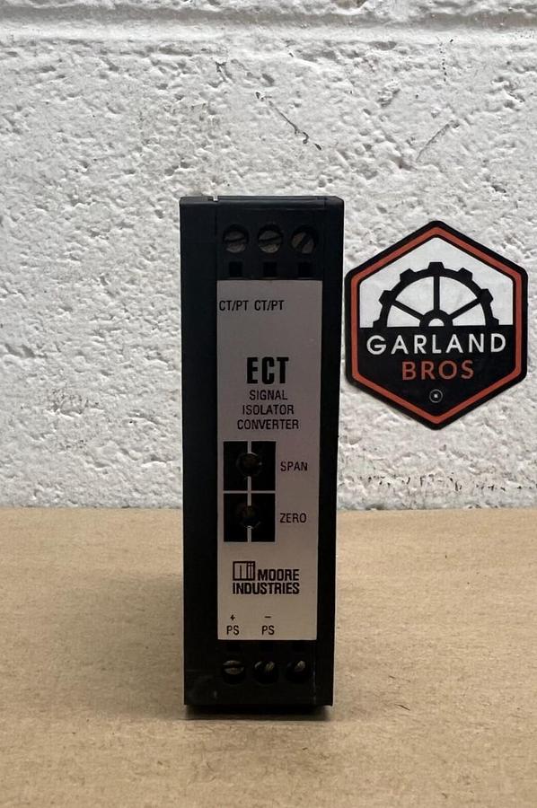 Used Moore Industries ECT/0-5AAC/4-20MA/12-42DC ECT Signal Isolator Converter