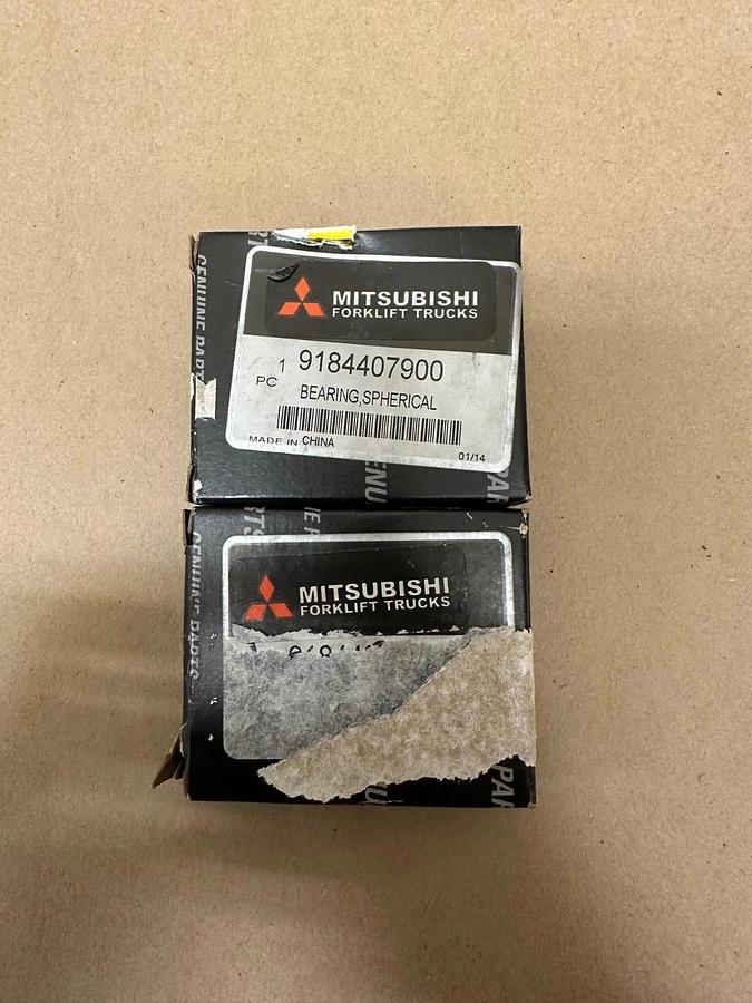 CAT 9184407900 Mitsubishi Forklift Spherical Bearing (Lot of 2) *NEW*