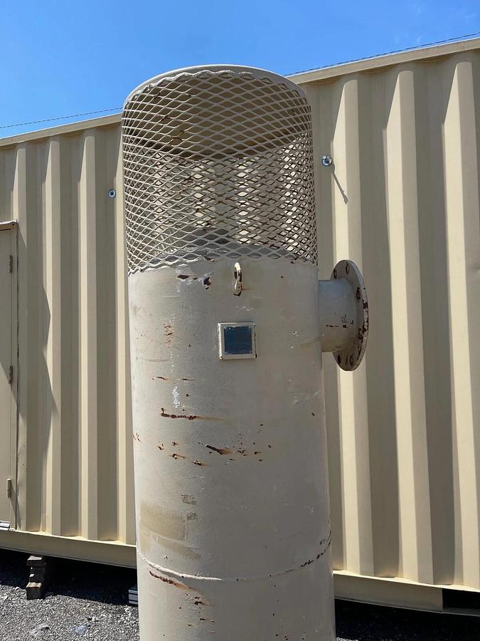 Used Stoddard Silencers L65G-8 Intake Silencer w/ Original Drawing