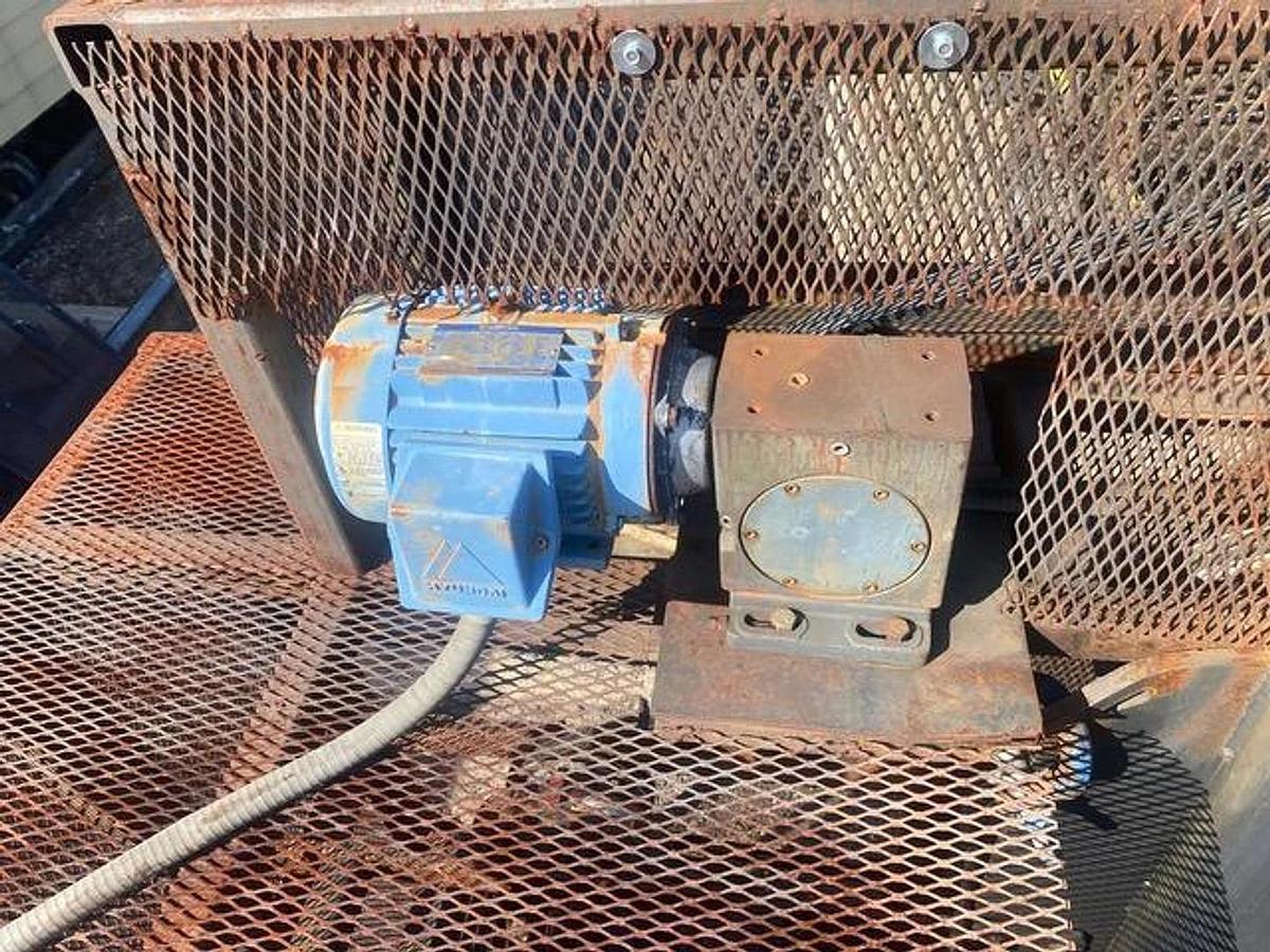 Used RMS Roller-Grinder 12x24 Triple Pair Roller Grinder with Feed Roll & Magnets