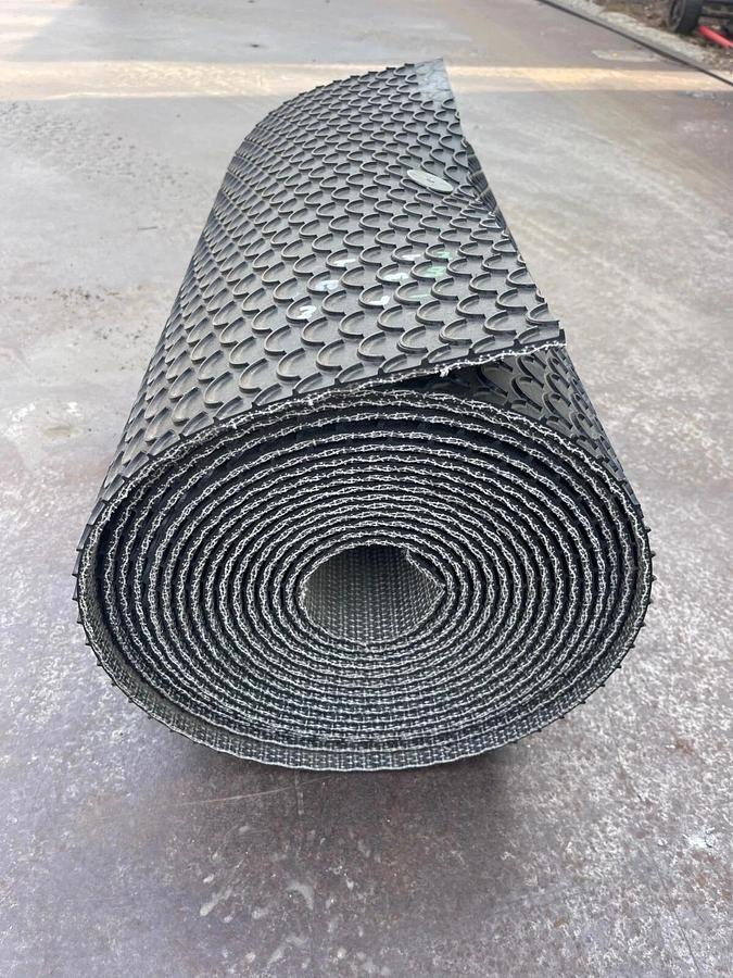 Used Conveyor Belt W:24” L:34’ Crescent Top - 2 Ply