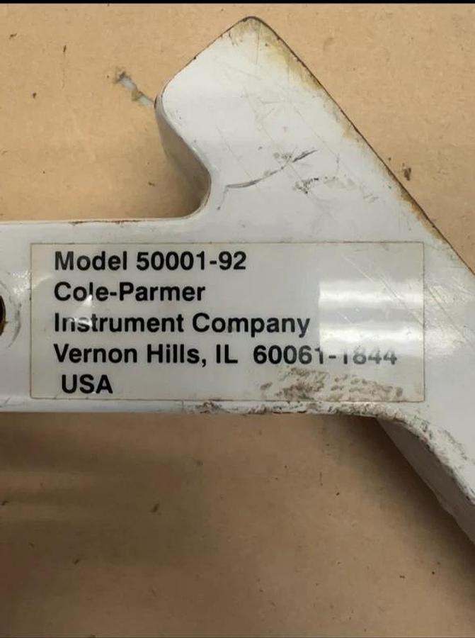 Used Cole Parmer 50001-92 Stand Base