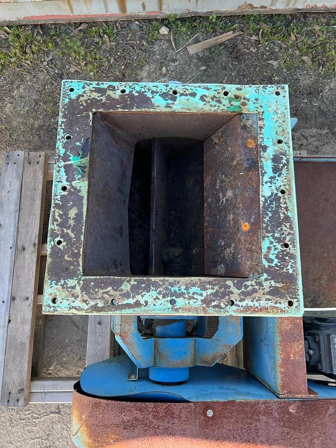 Used Dover MEI 14”x 16”x Rotary Airlock w/ 3HP Motor, Winsmith E 35 Gearbox