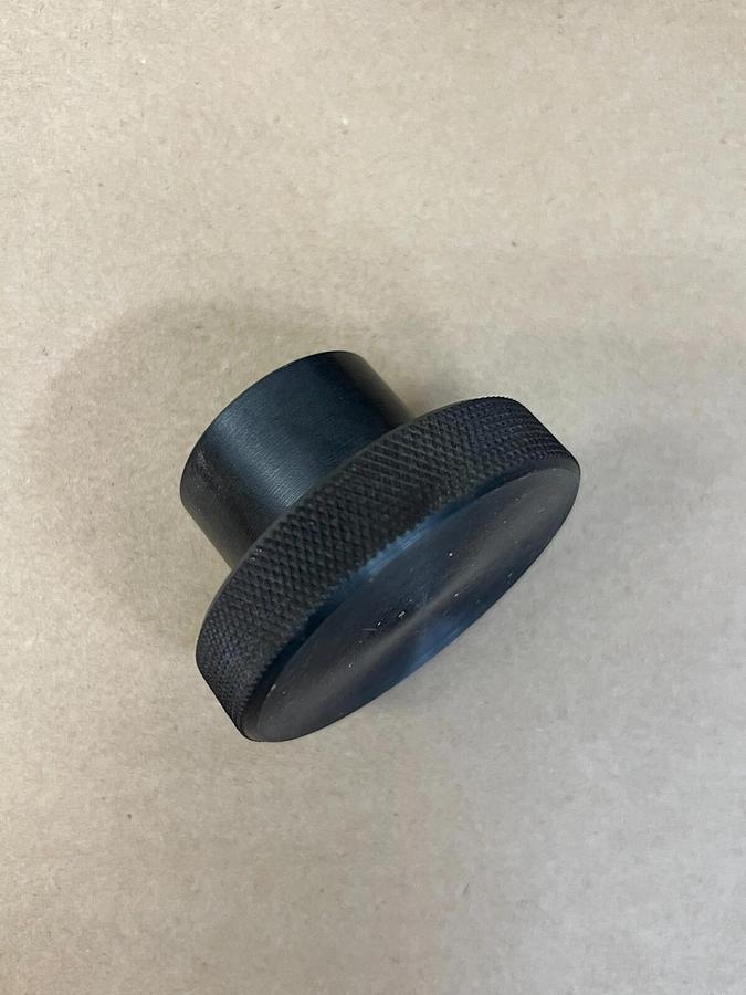 Used MSC Industrial Gibraltar Head Knurled Knob 2” - Lot of 3 - 5/8" Bore
