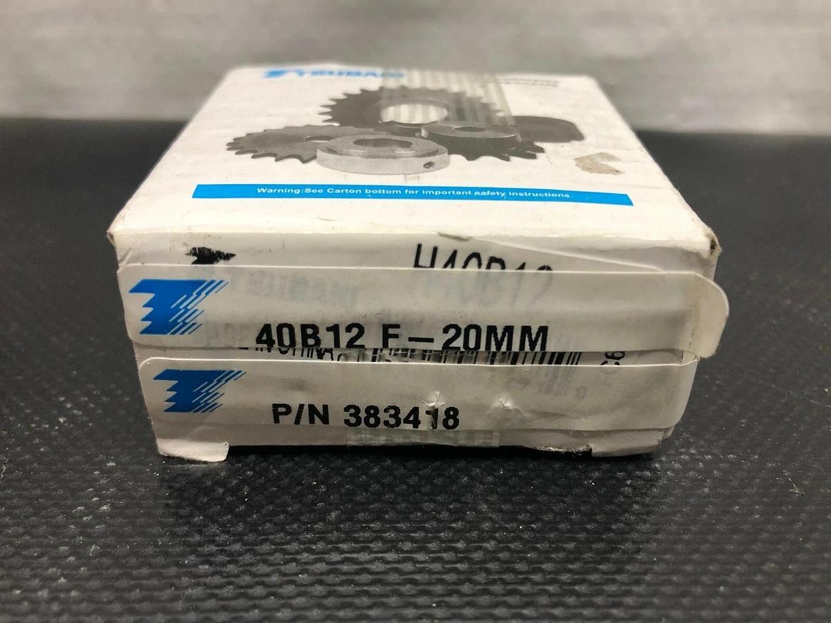 Tsubaki 40B12 Roller Chain Sprocket, 12 Teeth