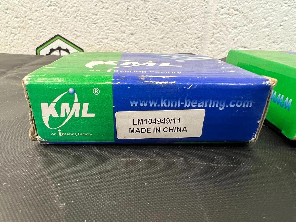 Used KML LM104949/11 Tapered Roller Bearing Cone - Lot of 2