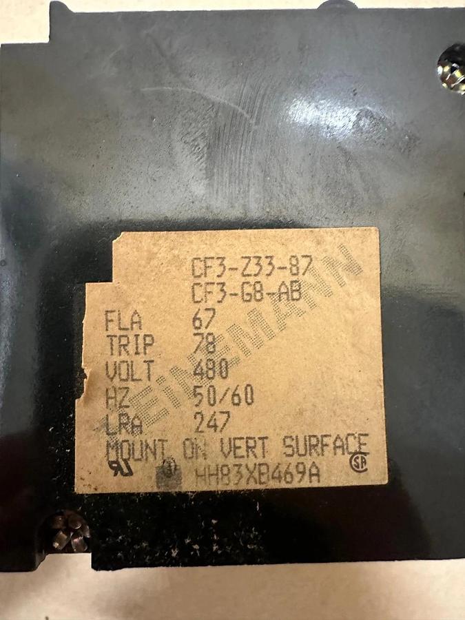 Used Heinemann CF3-233 Lot of 4 Group Circuit Breakers