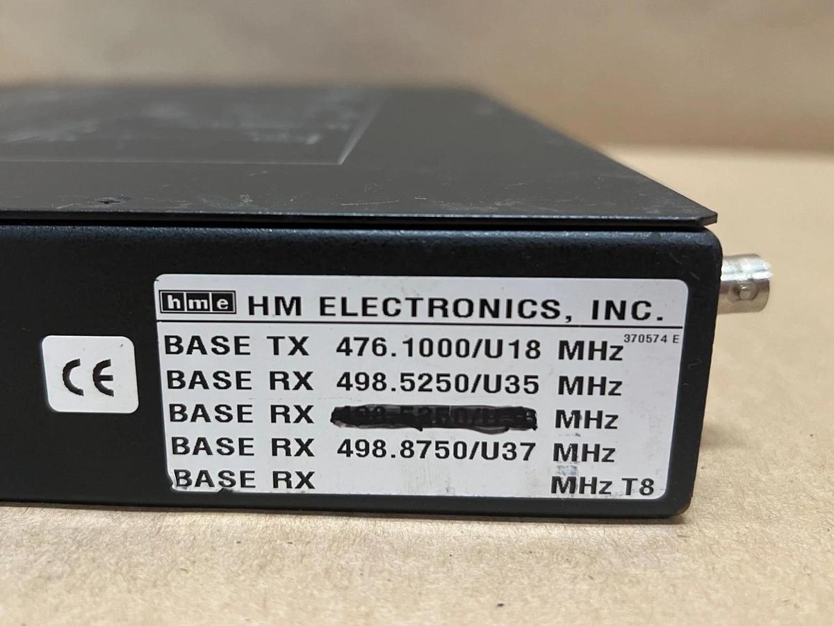 Used HME RW800 Wireless Intercom System Receiver - PARTS