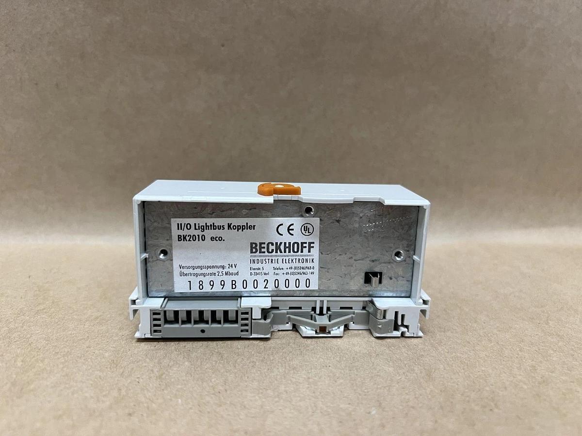 Used Beckhoff BK2010 II/0 Lightbus Module