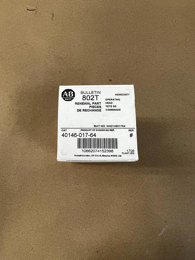 Allen Bradley 40146-017-64 Limit Switch Head