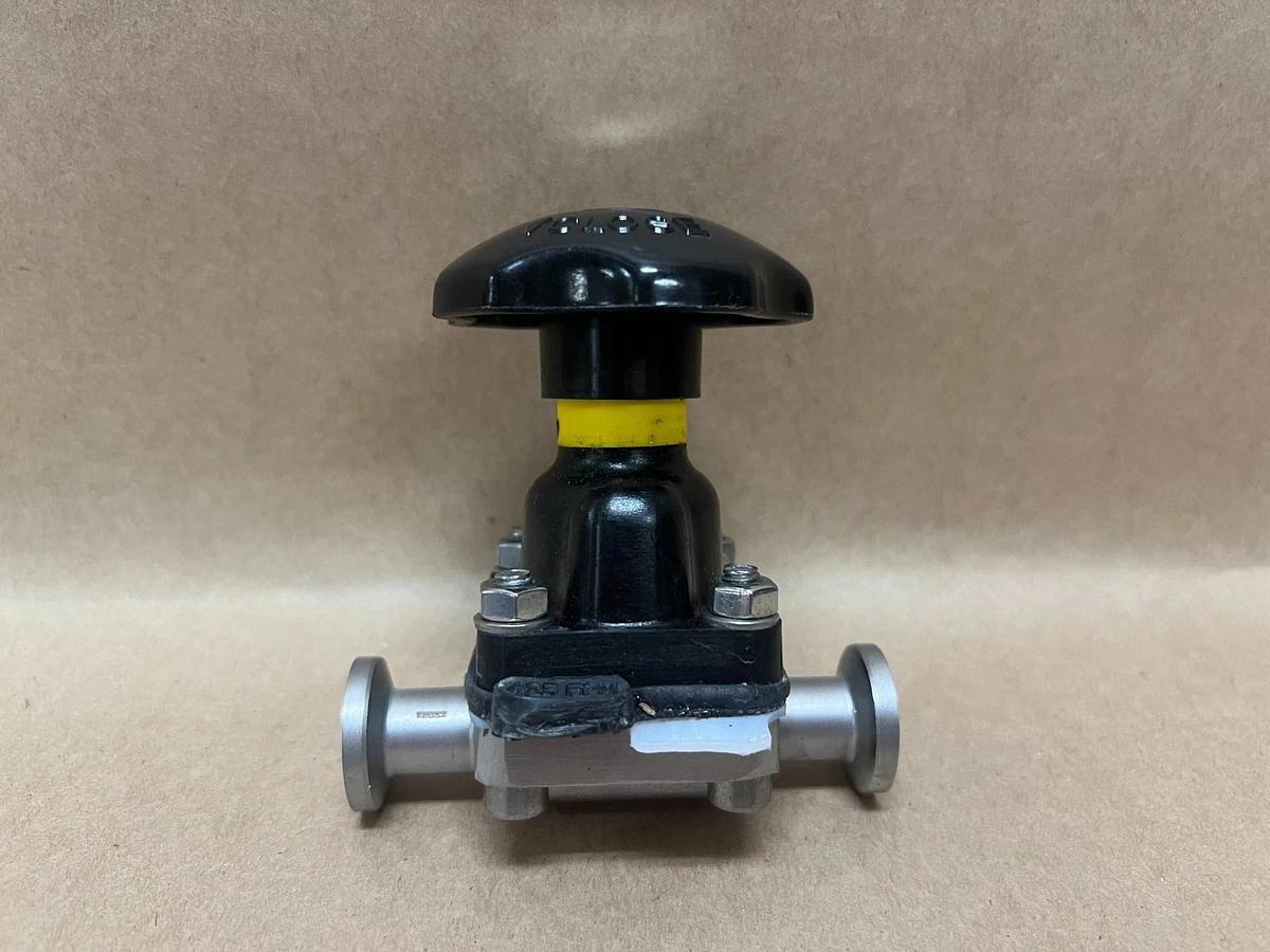 Used Crane-Saunders 316L, CWP150 Diaphragm Valve, 3/4"
