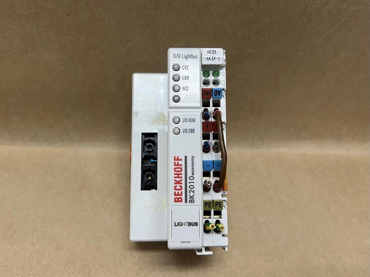 Used Beckhoff BK2010 II/0 Lightbus Module