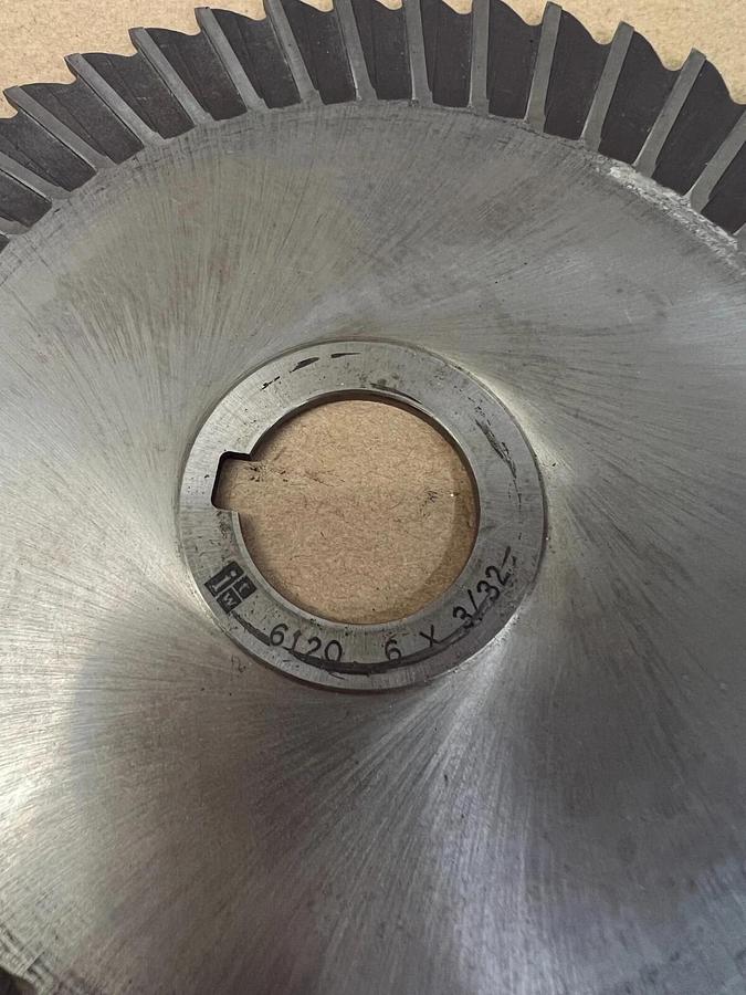Used ITW 6”x 3/32”, 6120 Cutter 48 Teeth