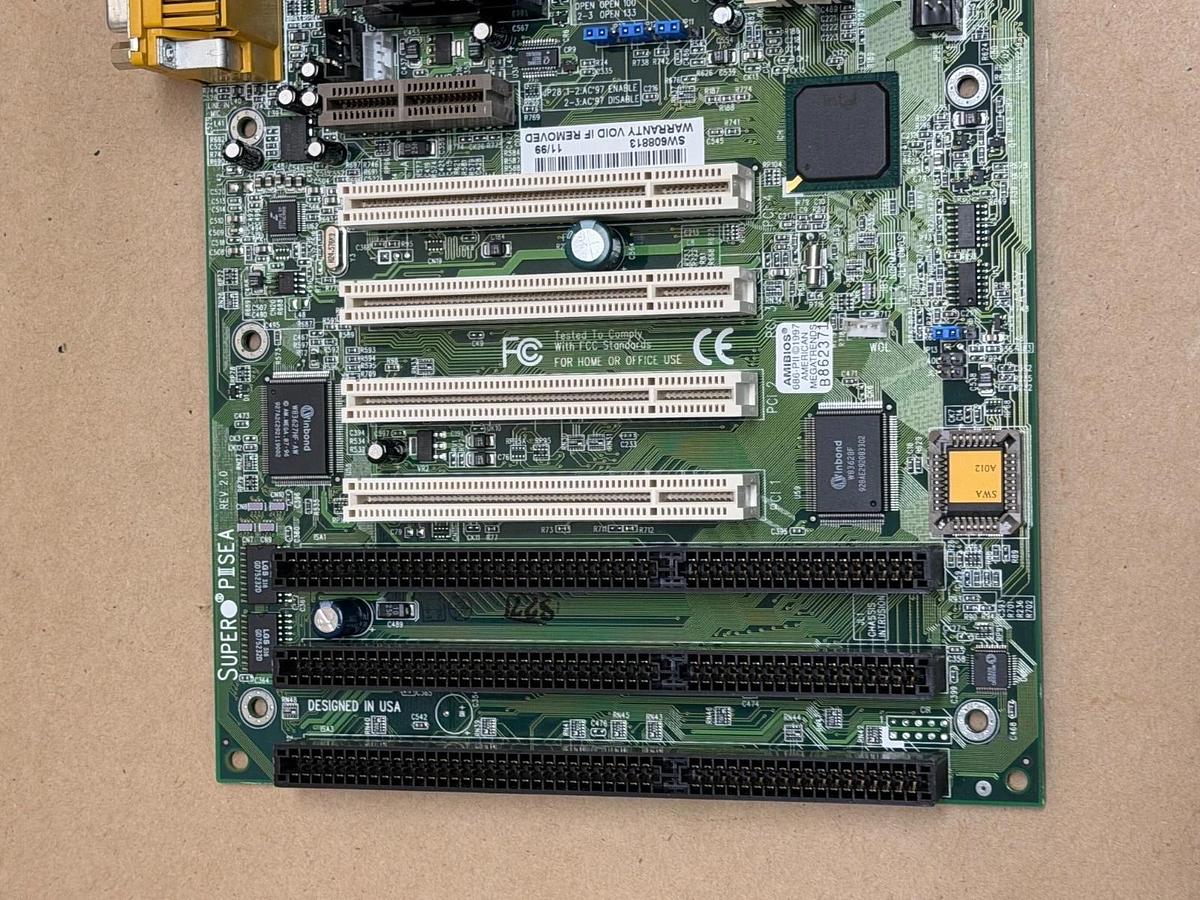 SuperMicro Super PIIISEA Rev. 2.0 Retro Motherboard *NEW*