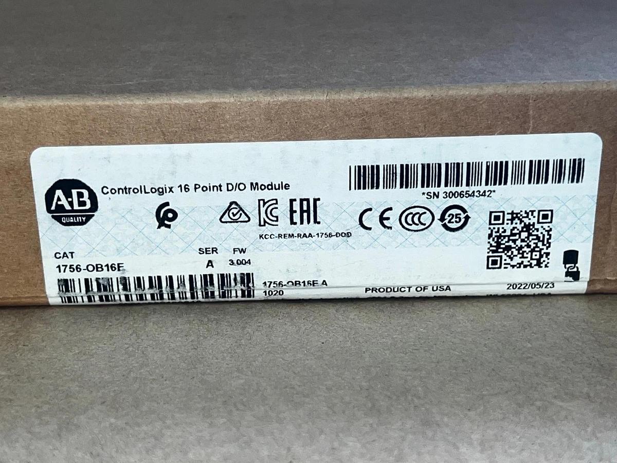 Allen Bradley 1756-OB16E Ser A ControlLogix 16 Point D/O Module *FACTORY SEALED*