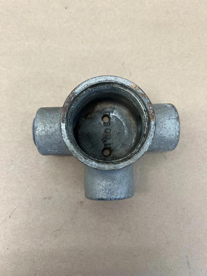 Used Crouse Hinds GUAT-24 3/4” Conduit Outlet Body