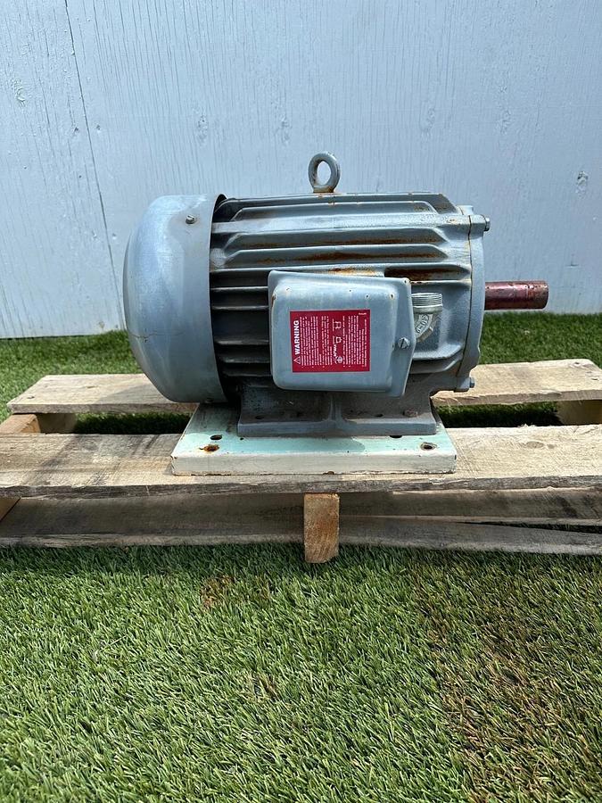 Used MagneTek 9-391132-62 7.5Hp Motor @ 1740RPM, 230/460V, 3 Phase, 60Hz