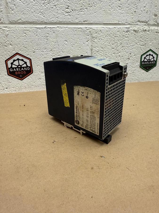 Used Allen-Bradley 1606-XLE240E-3 Power Supply, Ser A, 50/60Hz, 380-480VAC, 10A