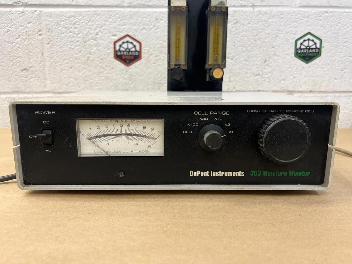 Used Dupont Instruments 303100.902 303 Moisture Monitor, 120V, 60Hz