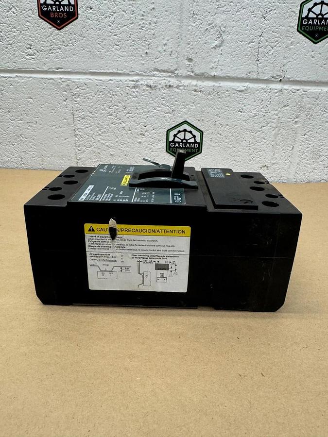 Used Square D KHL36250 Circuit Breaker, 250 A, 240-600V, 50/60Hz