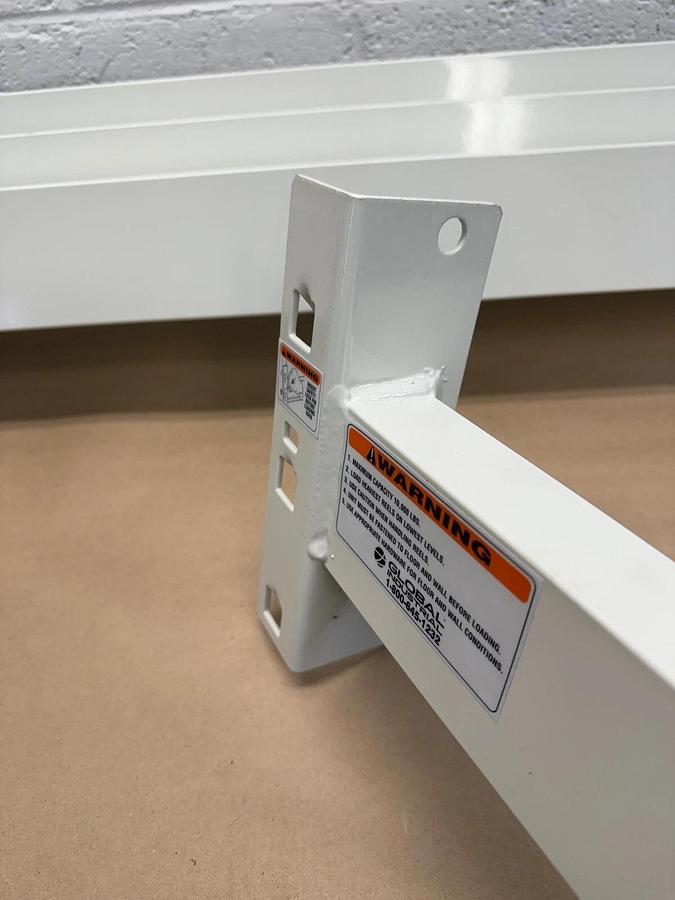 Used Global Industrial 653CP6 , 36” Beam Kit