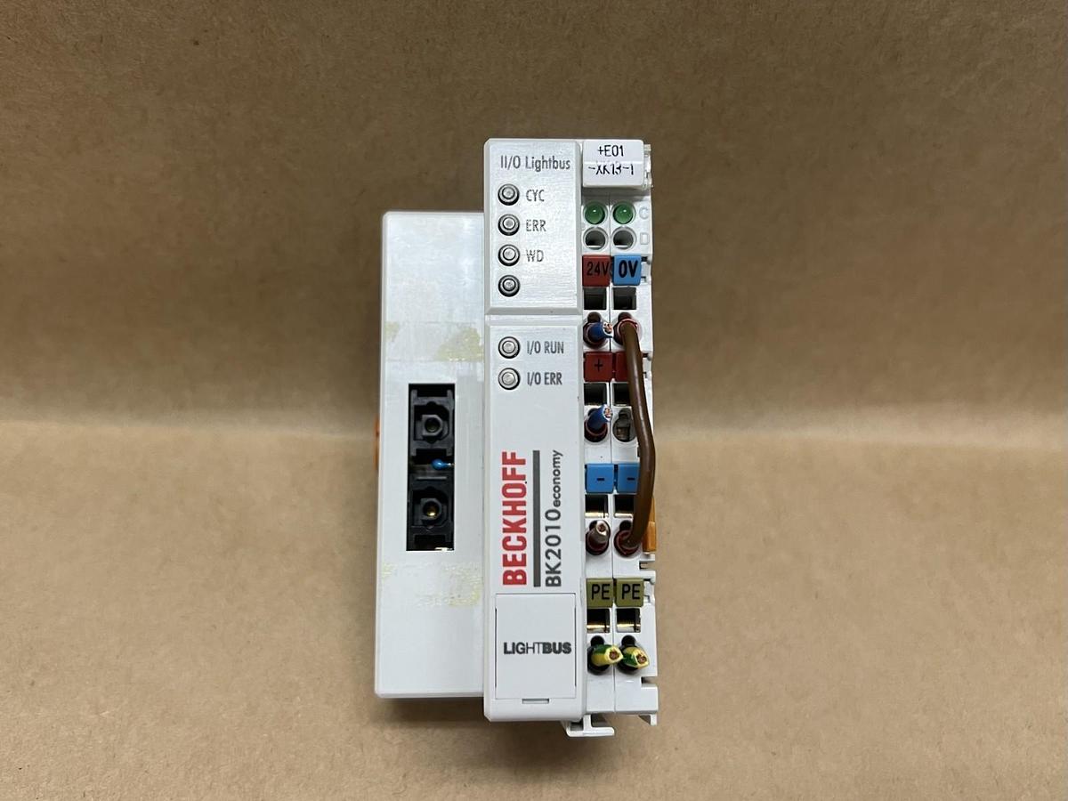 Used Beckhoff BK2010 II/0 Lightbus Module