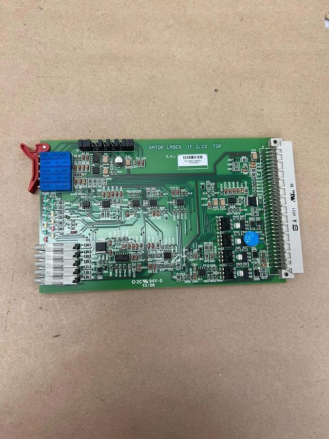 Used Sator Laser IF 2.23 Control Board