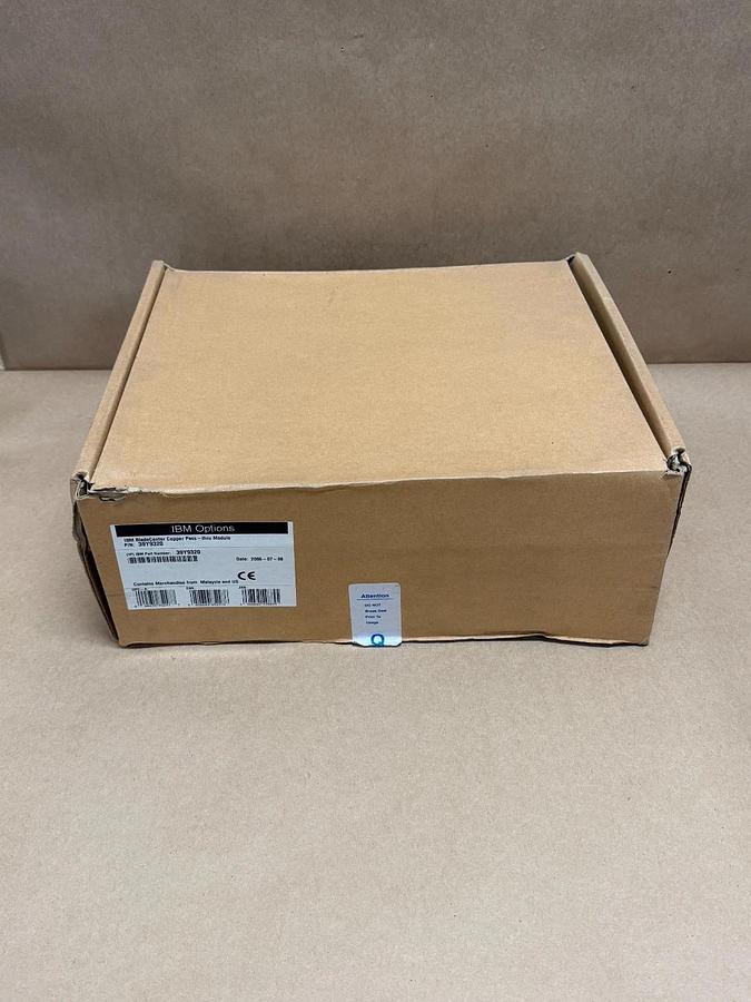 Used IBM 39Y9320 Bladecenter Copper Pass-Thru Module