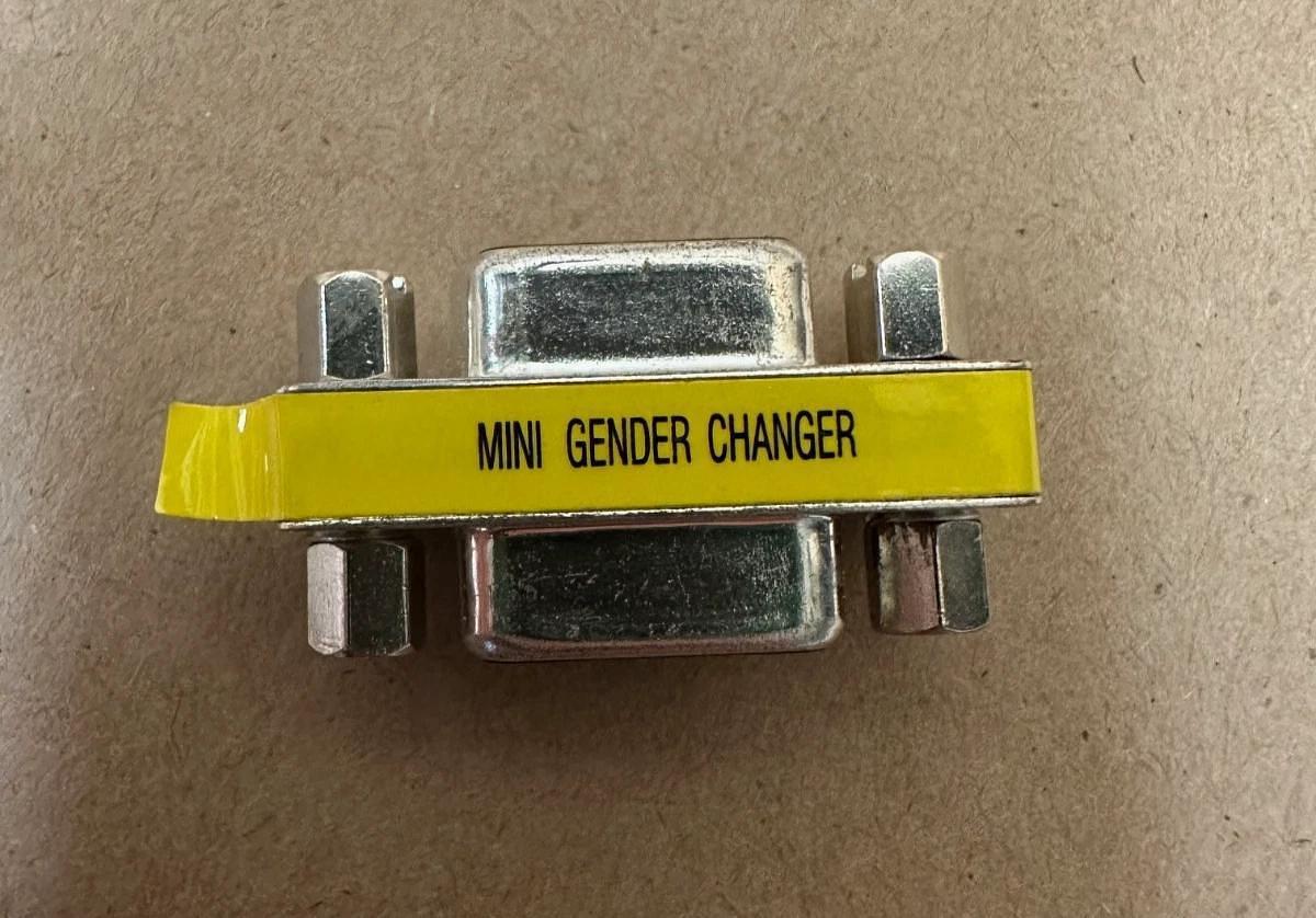 Used HD15 F/F MINI Gender Changer Female to Female Coupler - Lot of 16