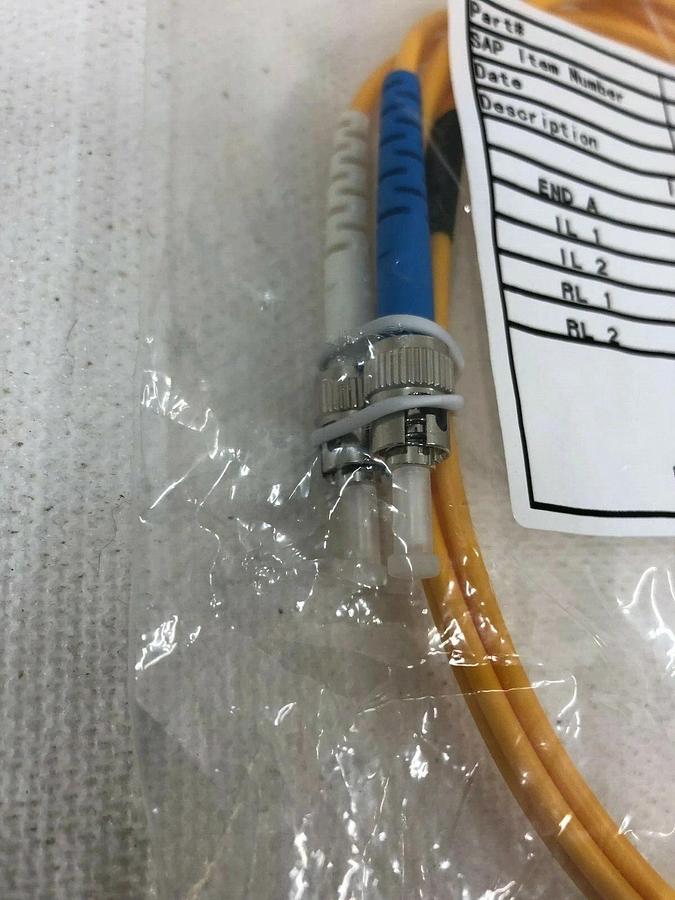 Used Quiktron 810-227-003 Fiber Optic Jumper Cable 1 meter (LOT of 23)