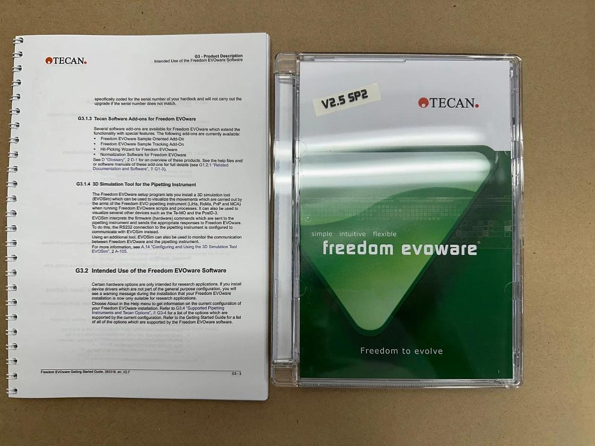 Used Tecan Schweppes AG Option TE-VACS Option Box Control Unit with Software