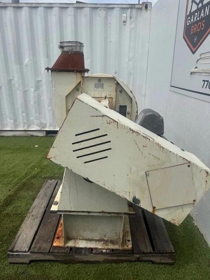 Used Cincinnati Fan RBE-11 Industrial Air Handling Specialism, Baldor 25Hp @ 1760 RPM
