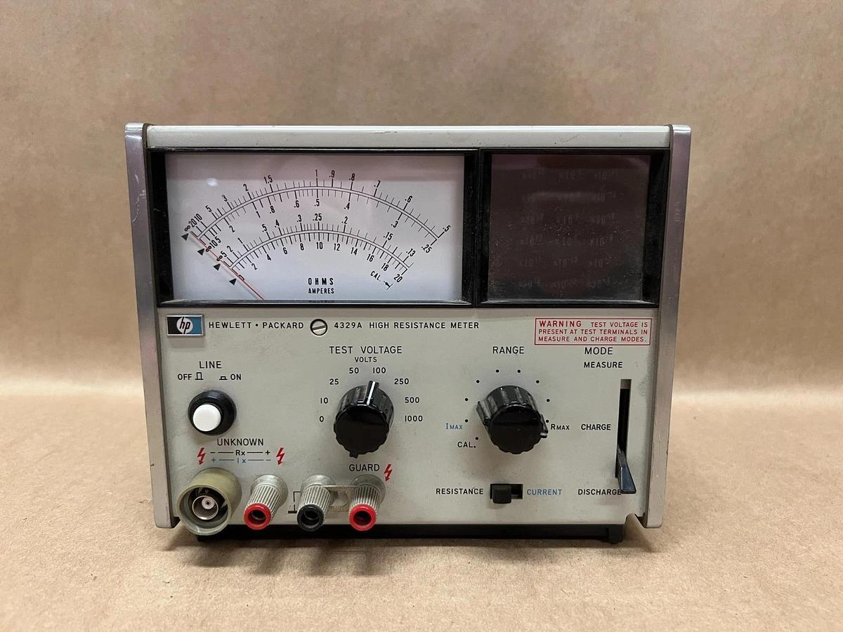 Used Hewlett Packard - 4329A - High Resistance Meter  - Great Condition
