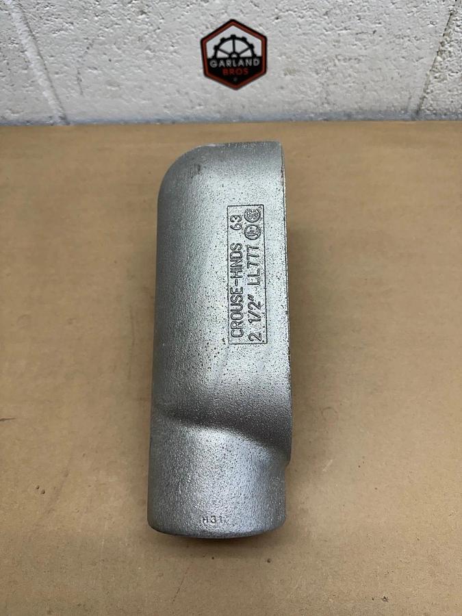 Used Crouse-Hinds LL777 2-1/2” Conduit *NEW*