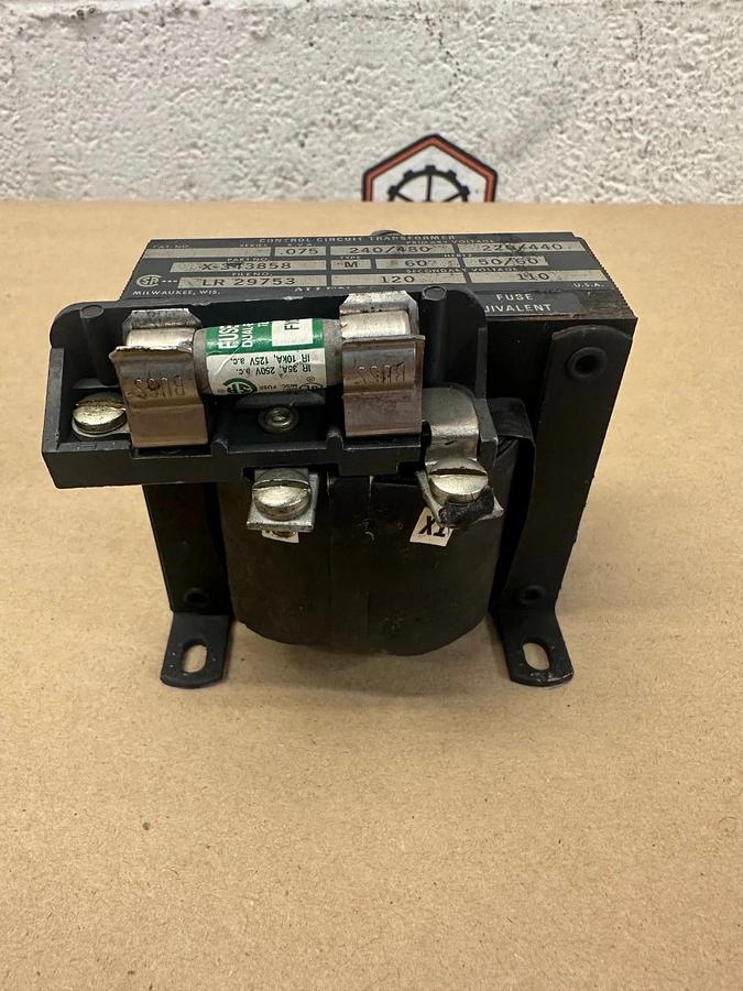 Used Allen Bradley X-343858 Control Circuit Transformer