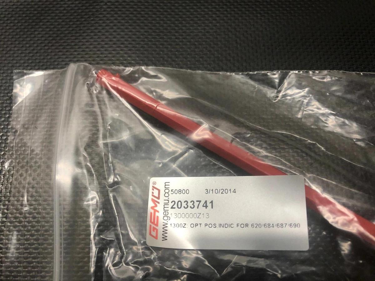 Used GEMU 1300 Optical Position Indicator w/ Transparent Cap