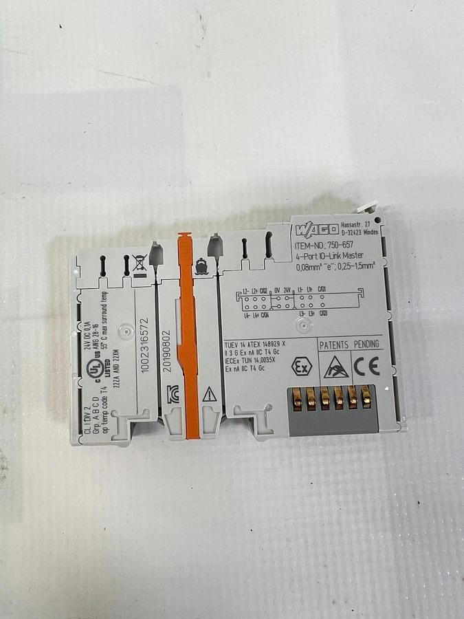 Used WAGO 750-657 4-Port I/O Link Master