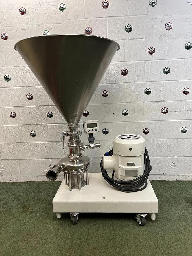Used Mobile Hop Dosing Pump, S/S Centrifugal Pump, Fluidwell Flowrate Indicator