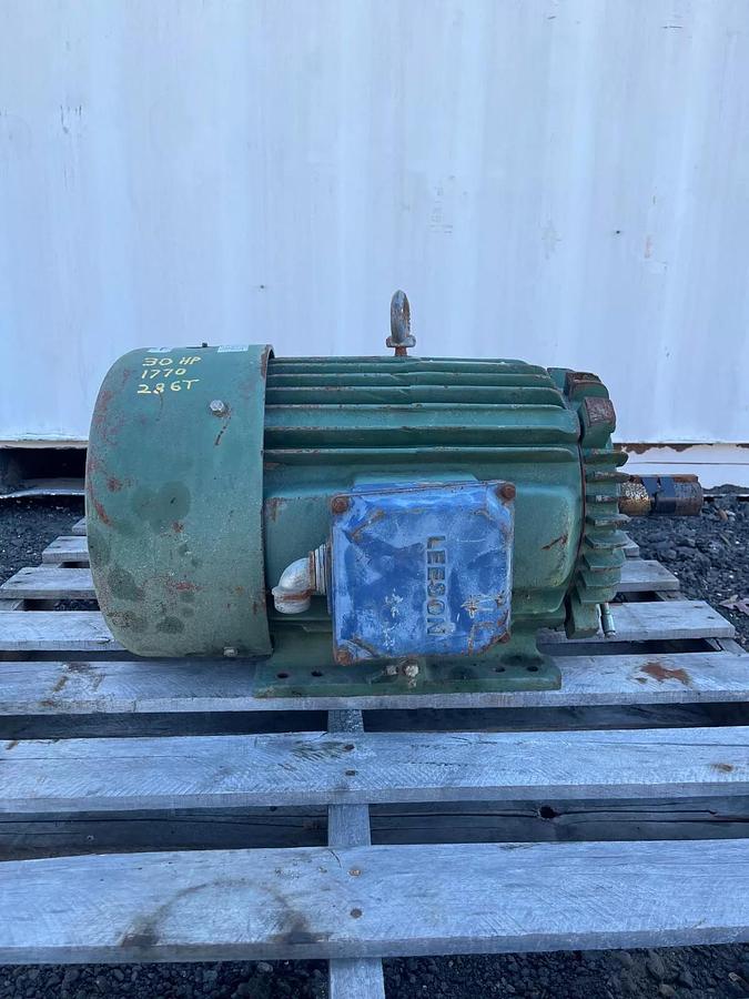 Used Toshiba International B0304FLF3BMHJ 30HP, 1770RPM, 460V 3Ph 60Hz Induction Motor