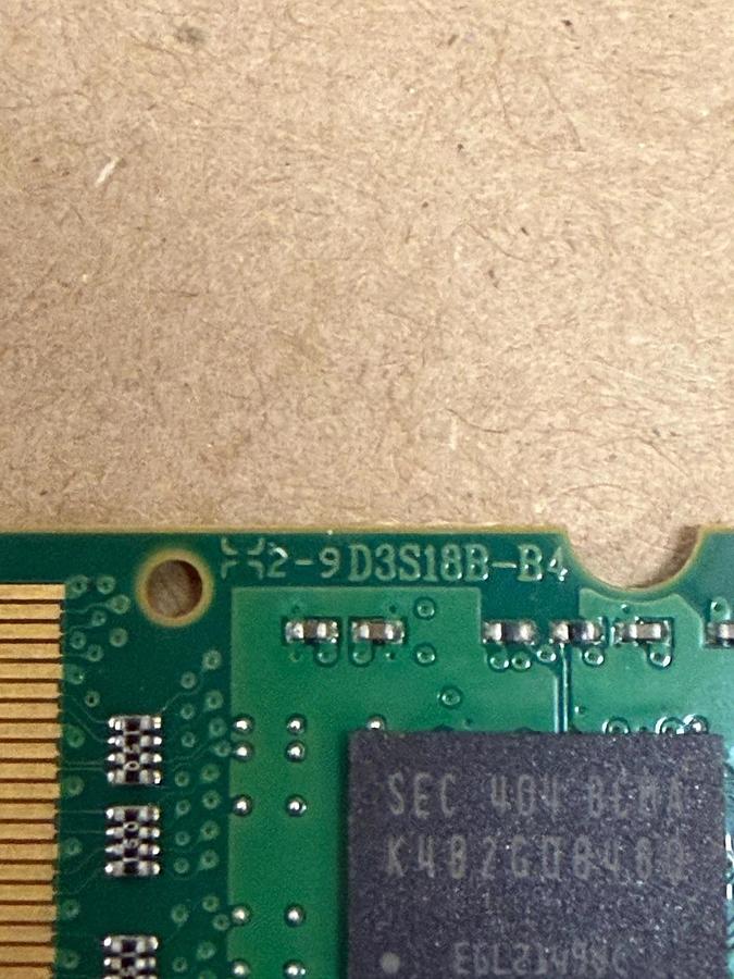 Modules Technology Inc. D3S18B-B4 DDR3 SO-DIMM Laptop Memory Module - Lot of 3