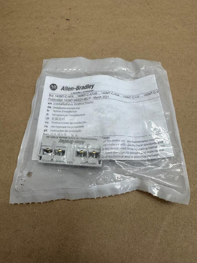 Used Allen Bradley 140MT-C-AFA11 Auxiliary Contact *NEW*