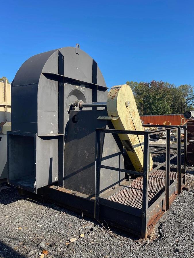 Used Vincent Processes 574 GI CW 270 Bottom Horizontal Blower 60HP, 1770RPM, 460V SS