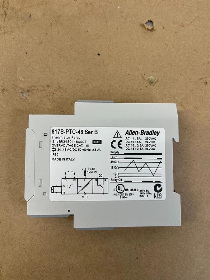 Allen Bradley 817S-PTC-48 Thermistor Relay