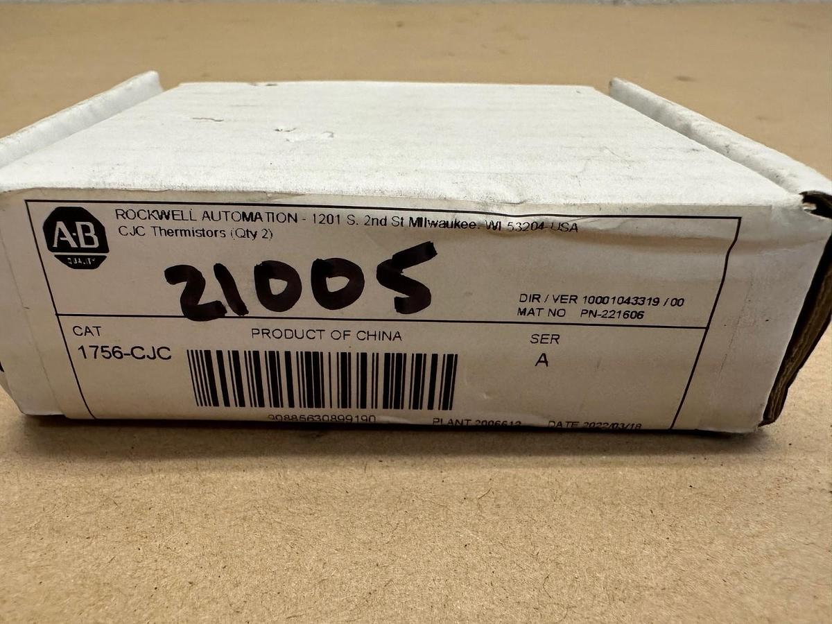 Used Allen Bradley 1756-CJC Thermistors