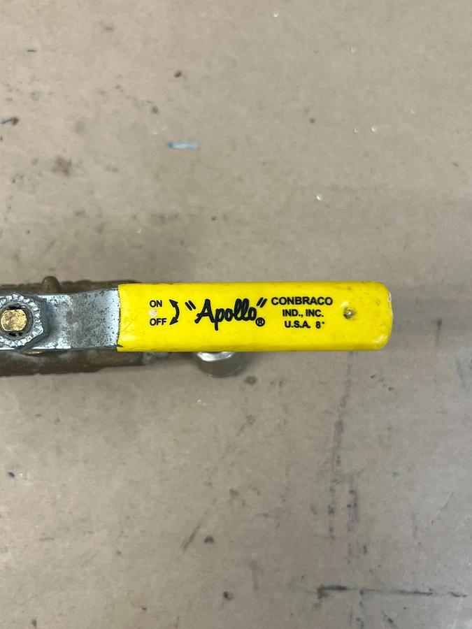 Used Conbraco Ind Inc, Apollo 600CWP Bronze Ball Valve 1/2