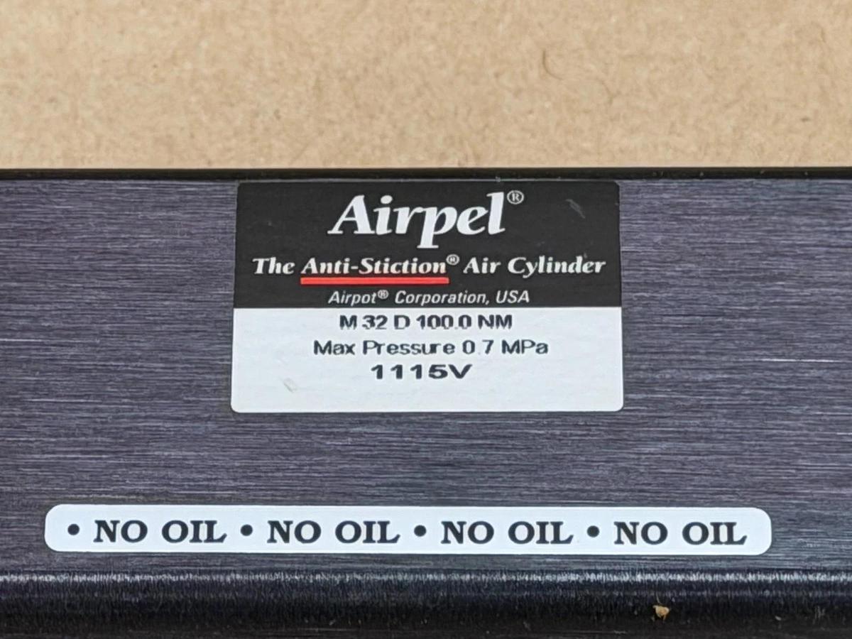 Used Airpel M32D100.0NM Anti-Stiction Air Cylinder