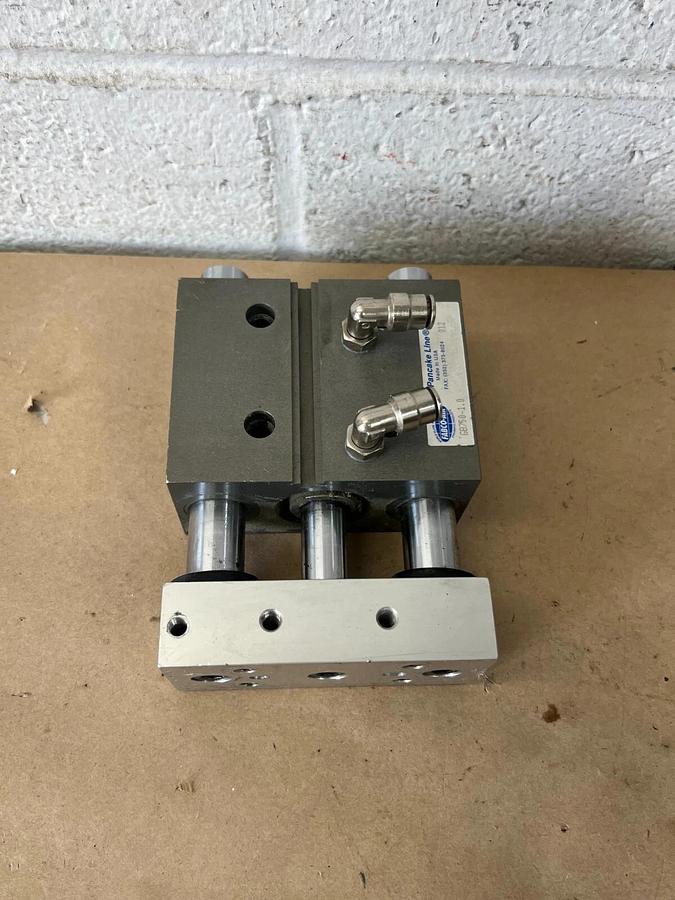 Used Fabco-Air GB750-1.0 Double-Acting Pneumatic Linear Guided Slide Actuator