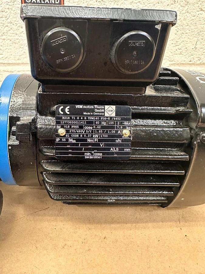 Used SERA RF409.2-90e Controllable Diaphragm Pump, 1/3 HP Motor